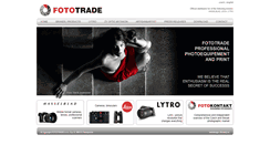 Desktop Screenshot of fototrade.eu